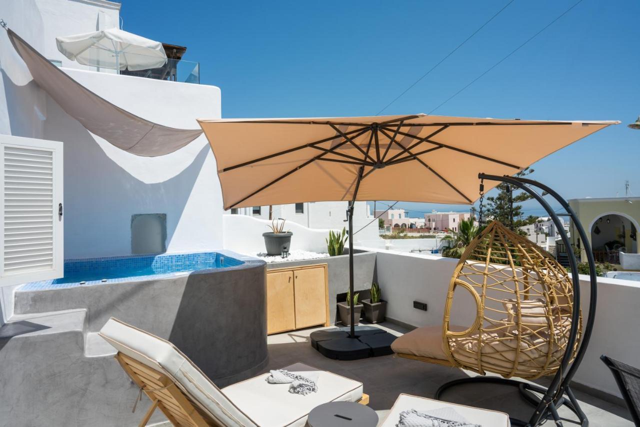The Muses Of Santorini Private Jacuzzi Suites Vóthon Eksteriør bilde