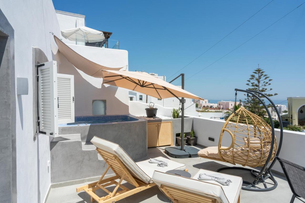 The Muses Of Santorini Private Jacuzzi Suites Vóthon Eksteriør bilde